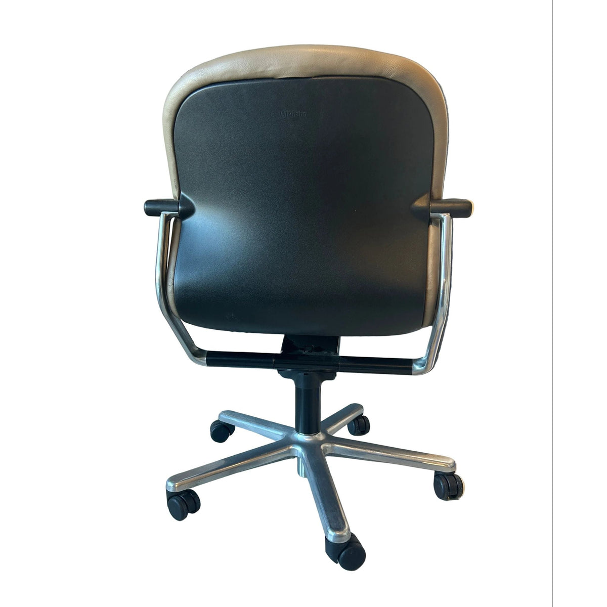 Wilkhahn FS-Line Leather Office Chair, Taupe - thegoodchairs