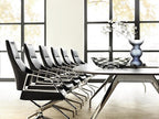 Wilkhahn Graph High-Back Executive Chair, Black Leather - thegoodchairs