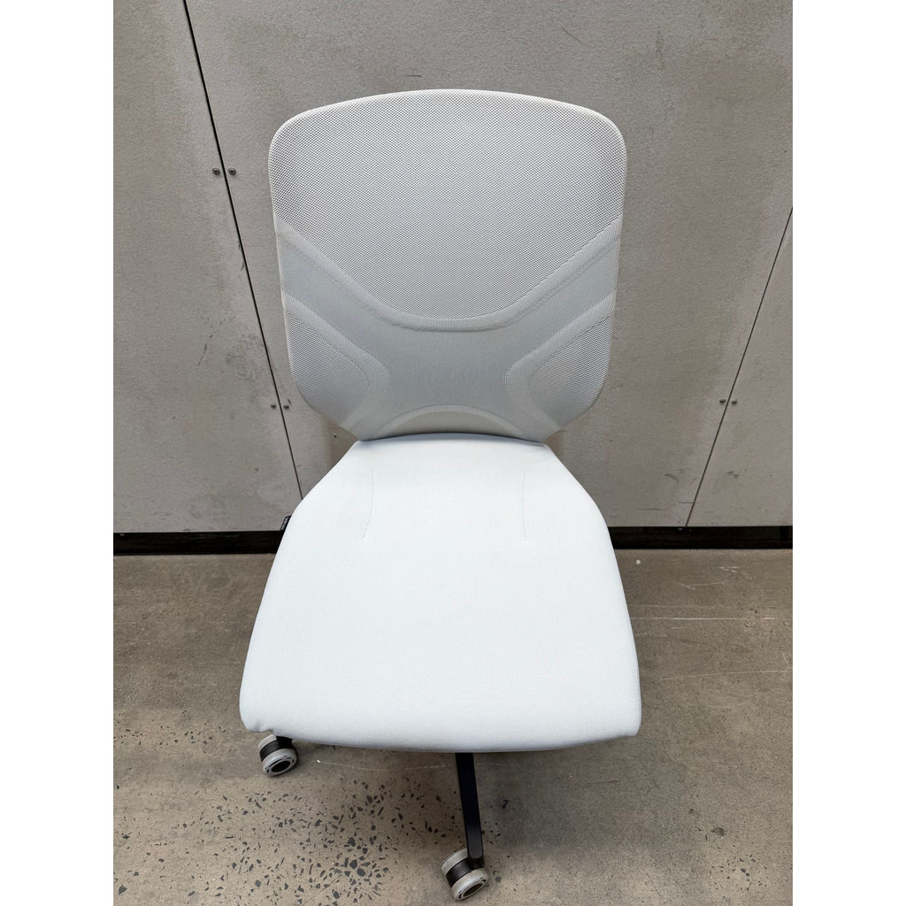 Wilkhahn IN 184/7 Ergonomic Office Chair, White / Light Grey - thegoodchairs