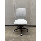 Wilkhahn IN 184/7 Ergonomic Office Chair, White / Light Grey - thegoodchairs