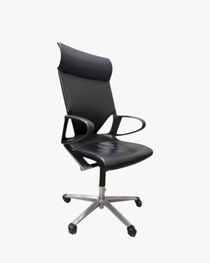 Wilkhahn 28 Modus Medium Comfort for Executives High Back Ergonomic Leather Chair