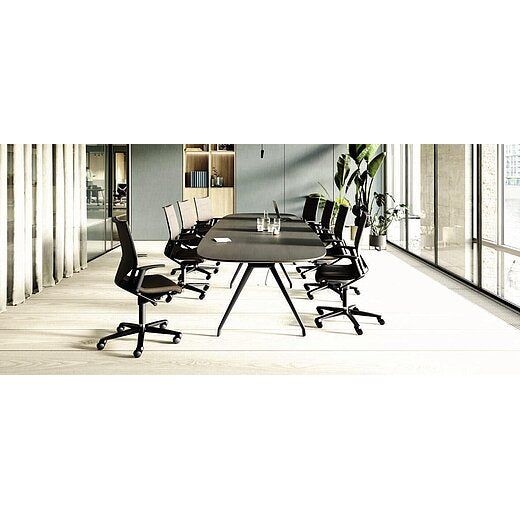 Wilkhahn Modus Medium - High Back Leather - thegoodchairs