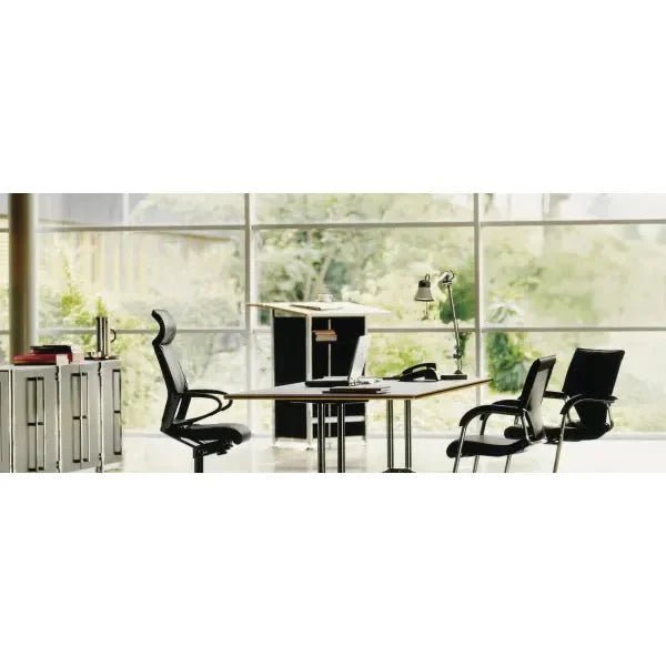 Wilkhahn Modus Medium - High Back Leather - thegoodchairs