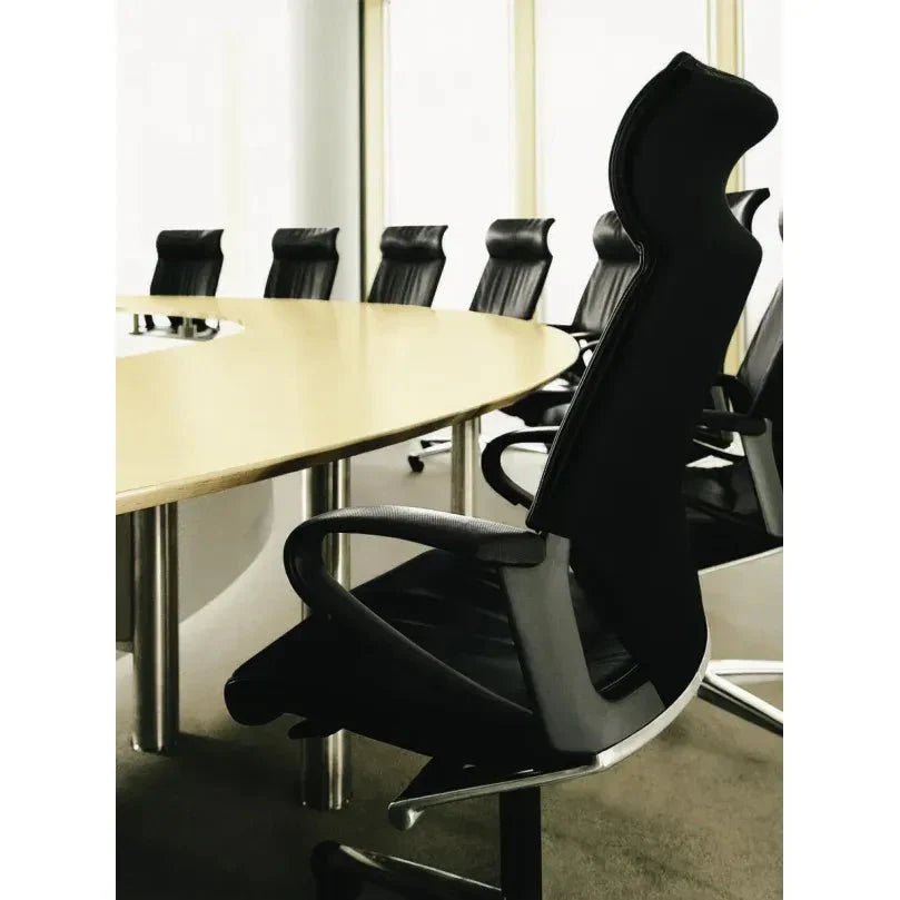 Wilkhahn Modus Medium - High Back Leather - thegoodchairs