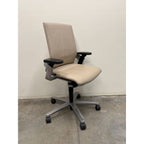 Wilkhahn ON - Task Chair - Leather Executive Office Chair Castors - thegoodchairs