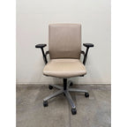 Wilkhahn ON - Task Chair - Leather Executive Office Chair Castors - thegoodchairs