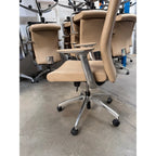 Zenith Invention Medium Back Executive Chair, Beige - thegoodchairs