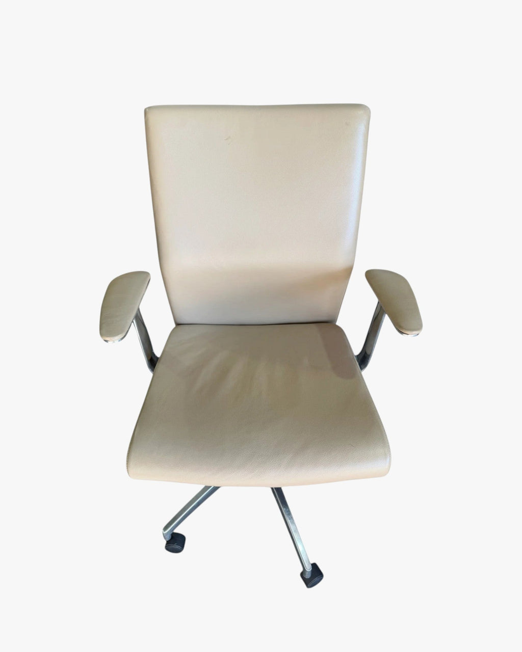 Zenith Invention Medium Back Executive Chair, Beige - thegoodchairs
